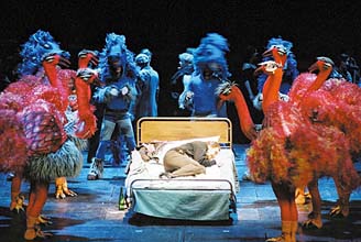 Zdenek Merta nazval svou operu La Roulette "surrealistickou detektivkou". Na jeviti Sttn opery Praha ztvruje hlavn roli Tom ern