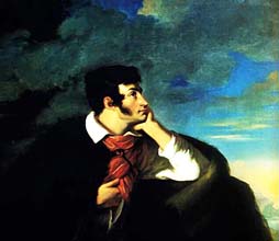 Adam Mickiewicz - vez z obrazu Walenty Wankowicze, namalovanho v letech 1827 - 1828