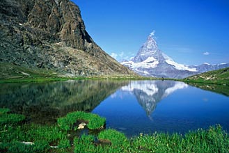 Vtin pohlednic Zermattu vvod symbol vcarska, vce ne tytiscov Matterhorn
