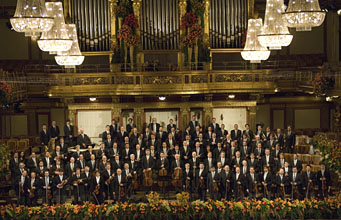 Orchestr  a obchodn znaka  Vdeskch filharmonik symbolizuje noblesu a pepych centra rakousk metropole