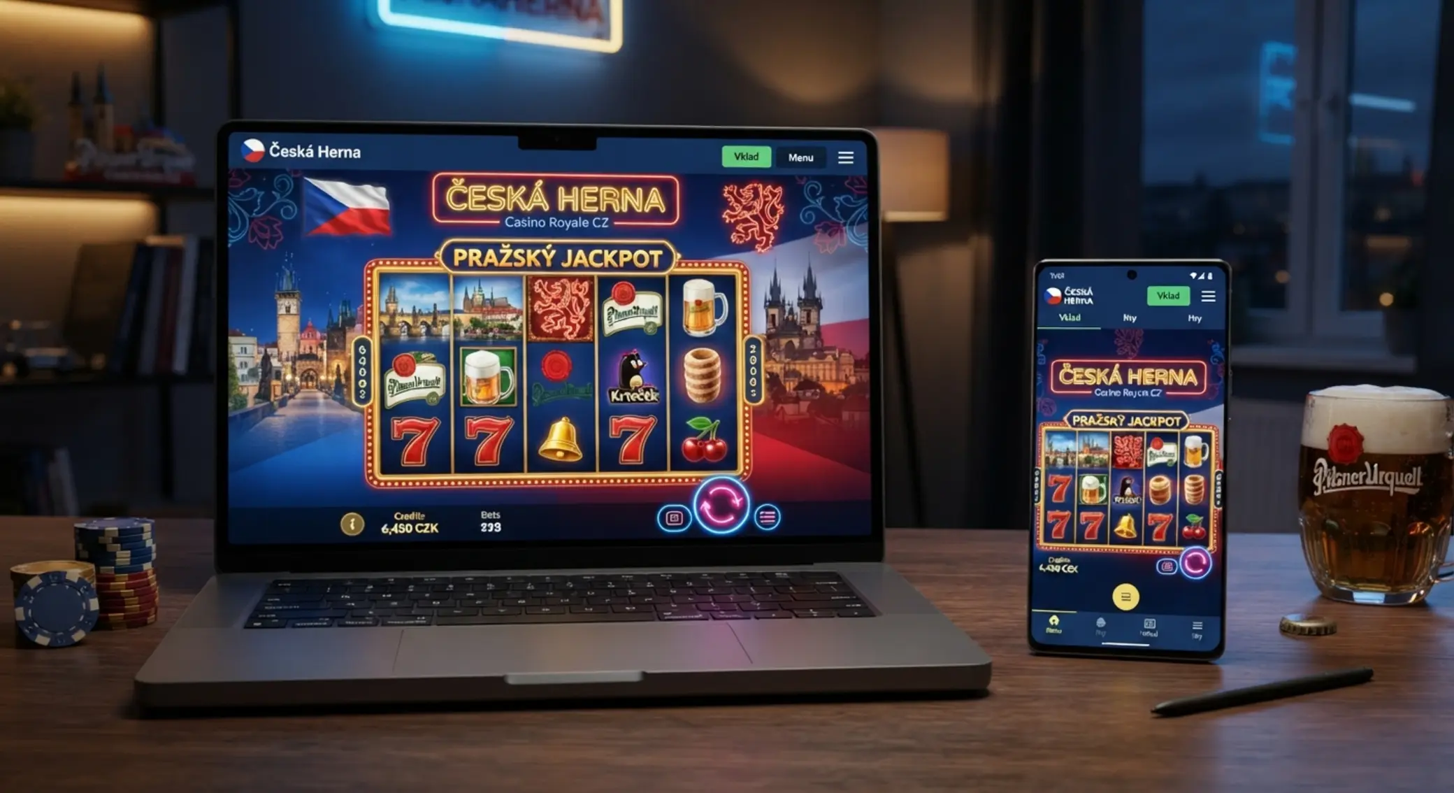 Nové české online herní prostředí s bonusem za registraci